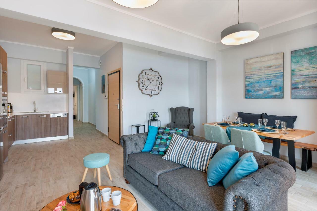 Anaria Blue Suite แอร์มูโปลี ภายนอก รูปภาพ